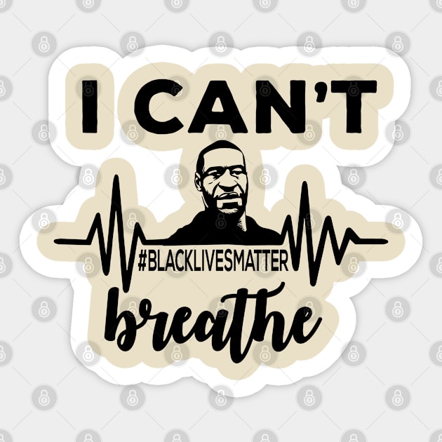 I can't breathe Sticker by TomCage